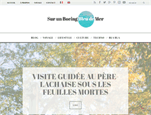 Tablet Screenshot of boeingbleudemer.com